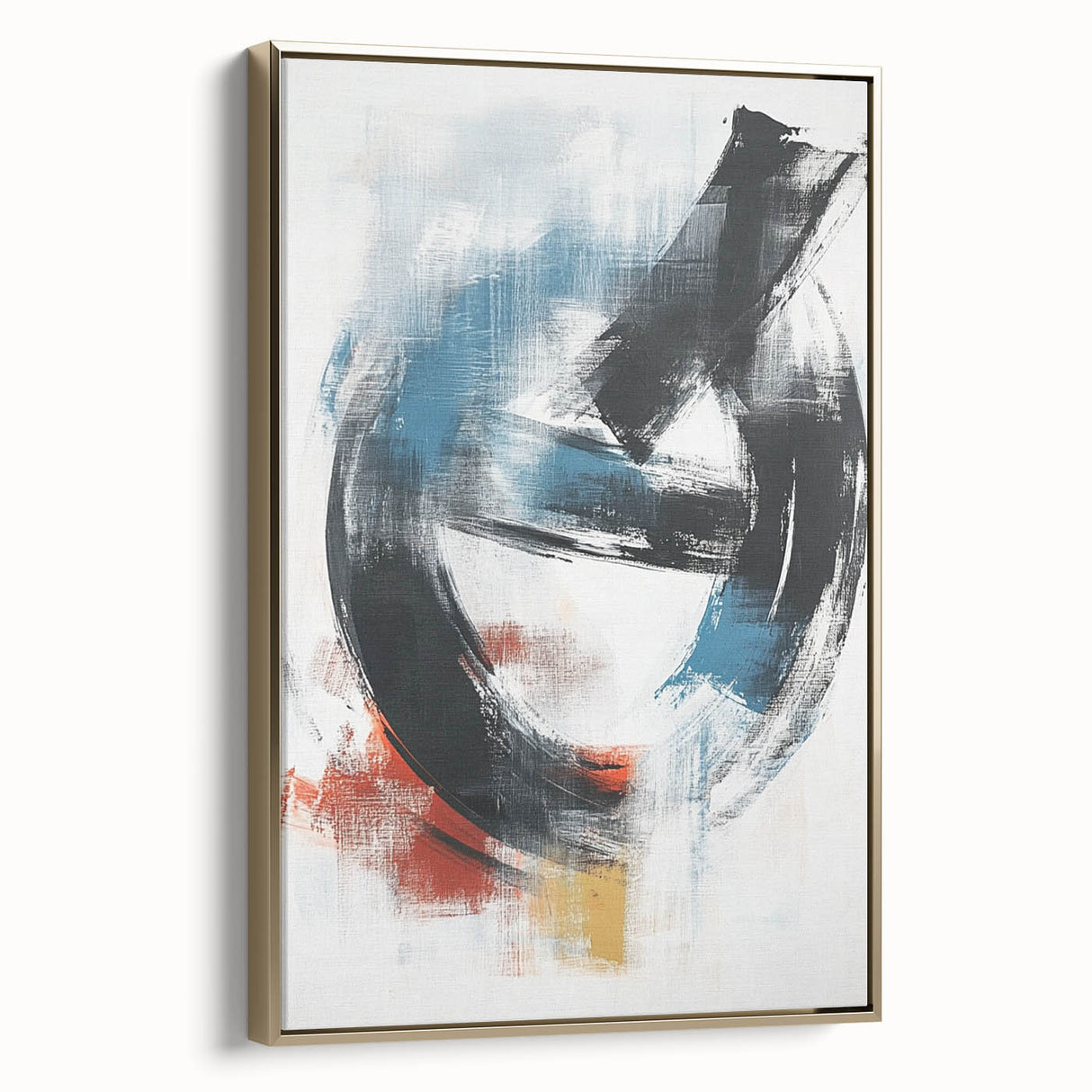 Minimalist Abstract Expressionist Wall Art – Modern Canvas Print