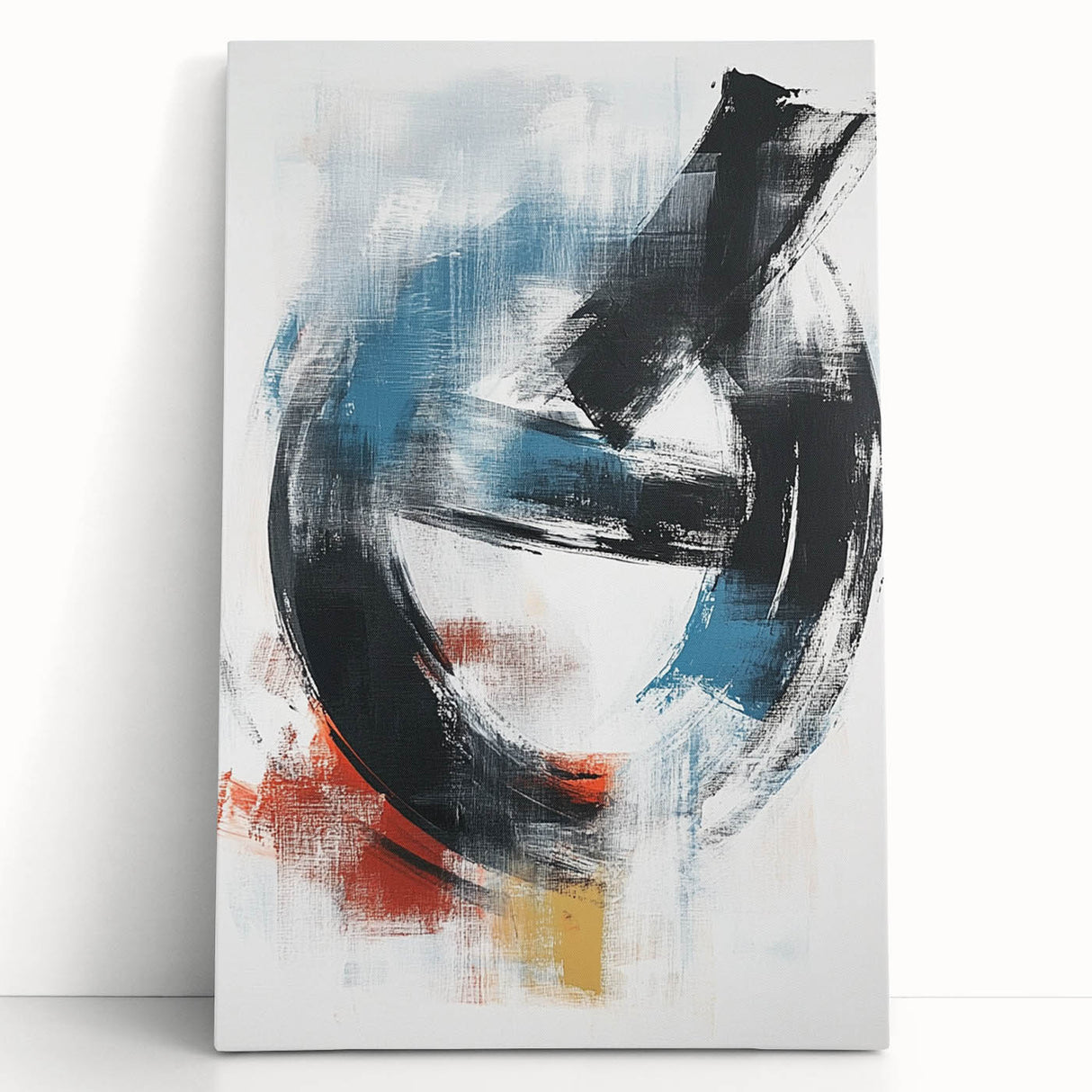 Minimalist Abstract Expressionist Wall Art – Modern Canvas Print