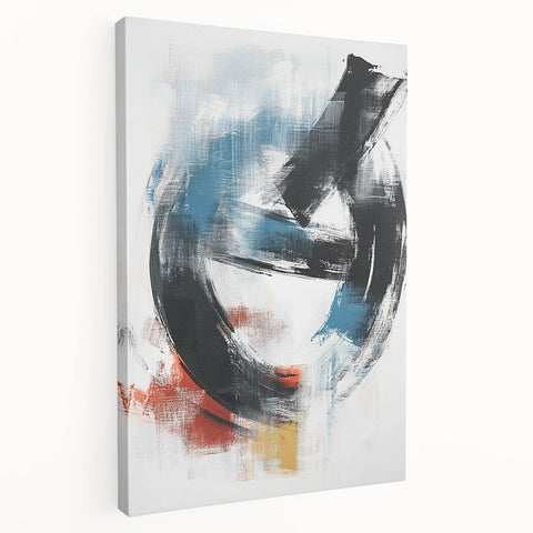 Minimalist Abstract Expressionist Wall Art – Modern Canvas Print