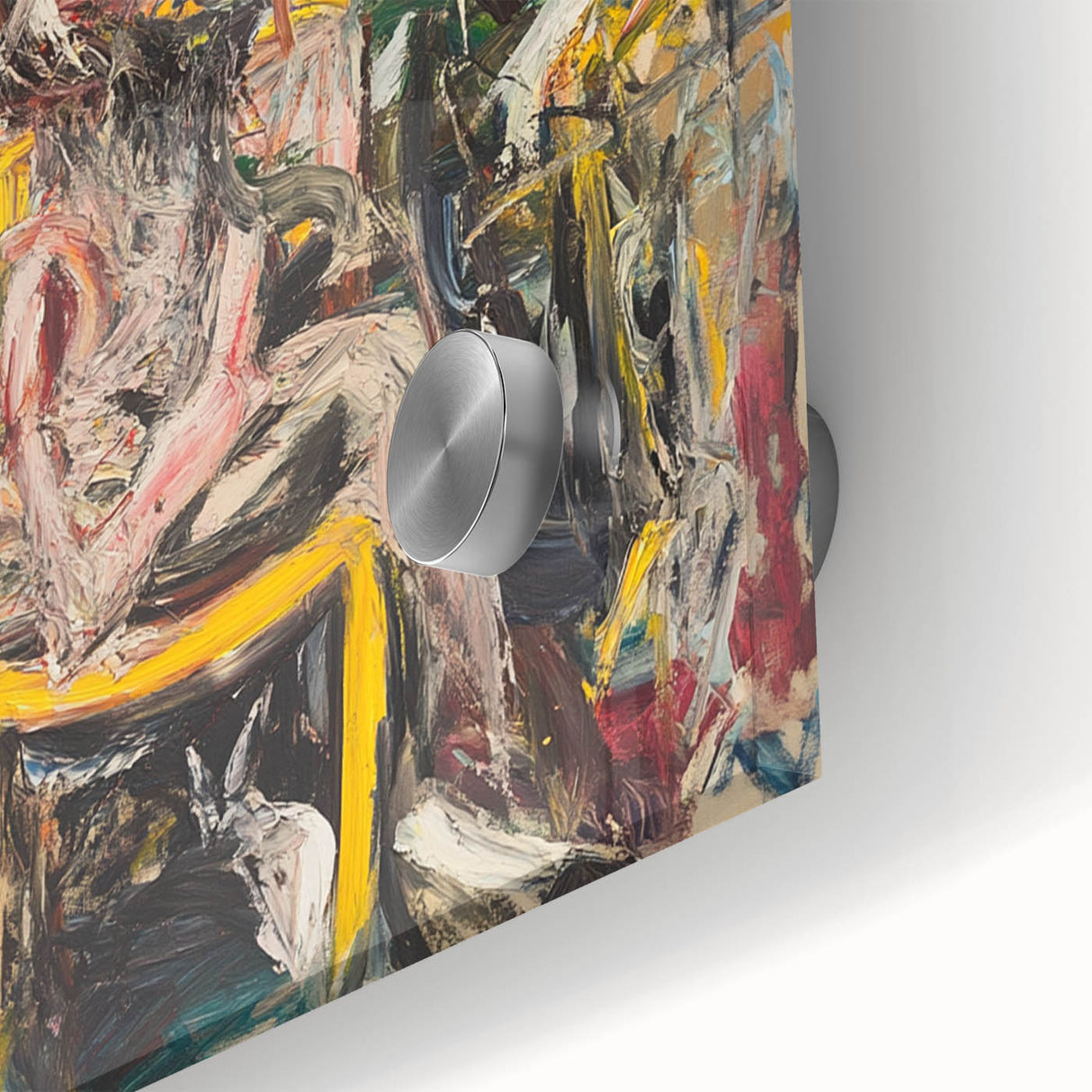 Expressive Abstract Expressionist Wall Art – Bold Textured Canvas