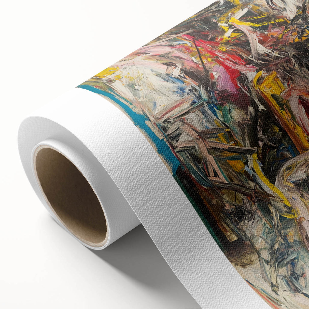 Expressive Abstract Expressionist Wall Art – Bold Textured Canvas