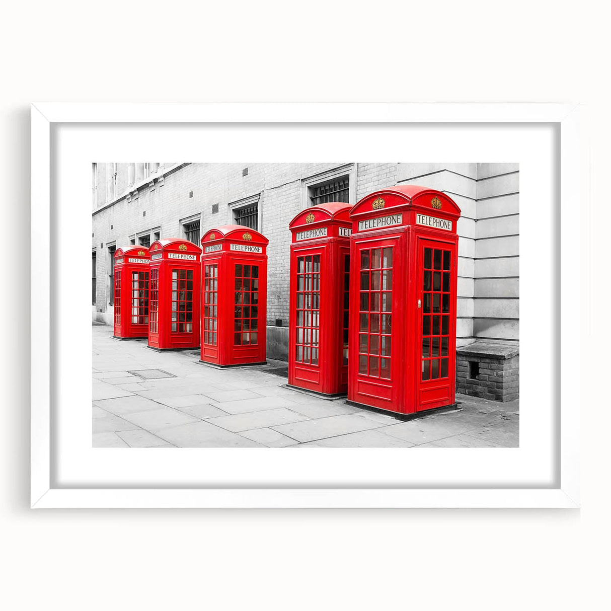 Metropolitan Photography Art – Iconic London Red Telephone Booths