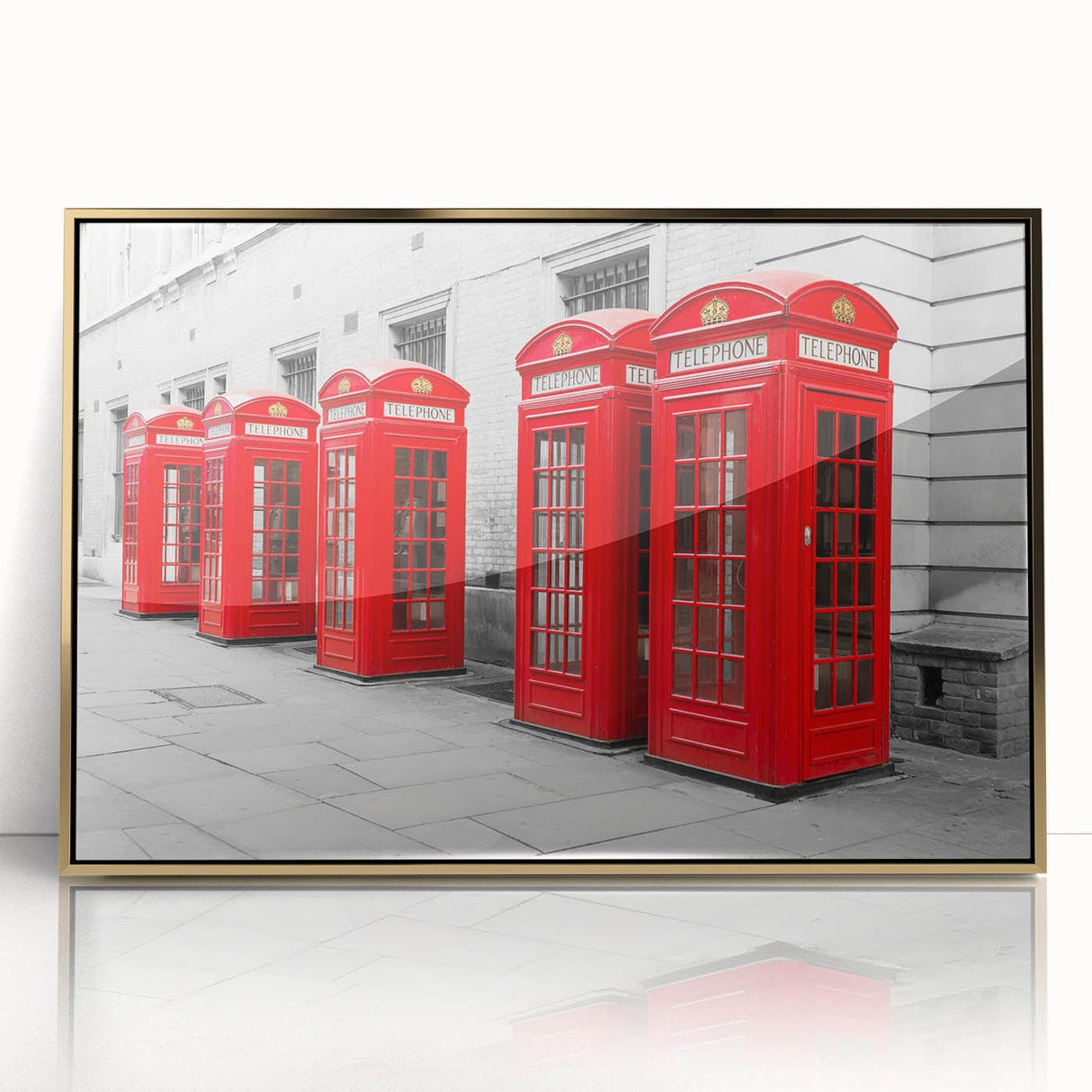 Metropolitan Photography Art – Iconic London Red Telephone Booths