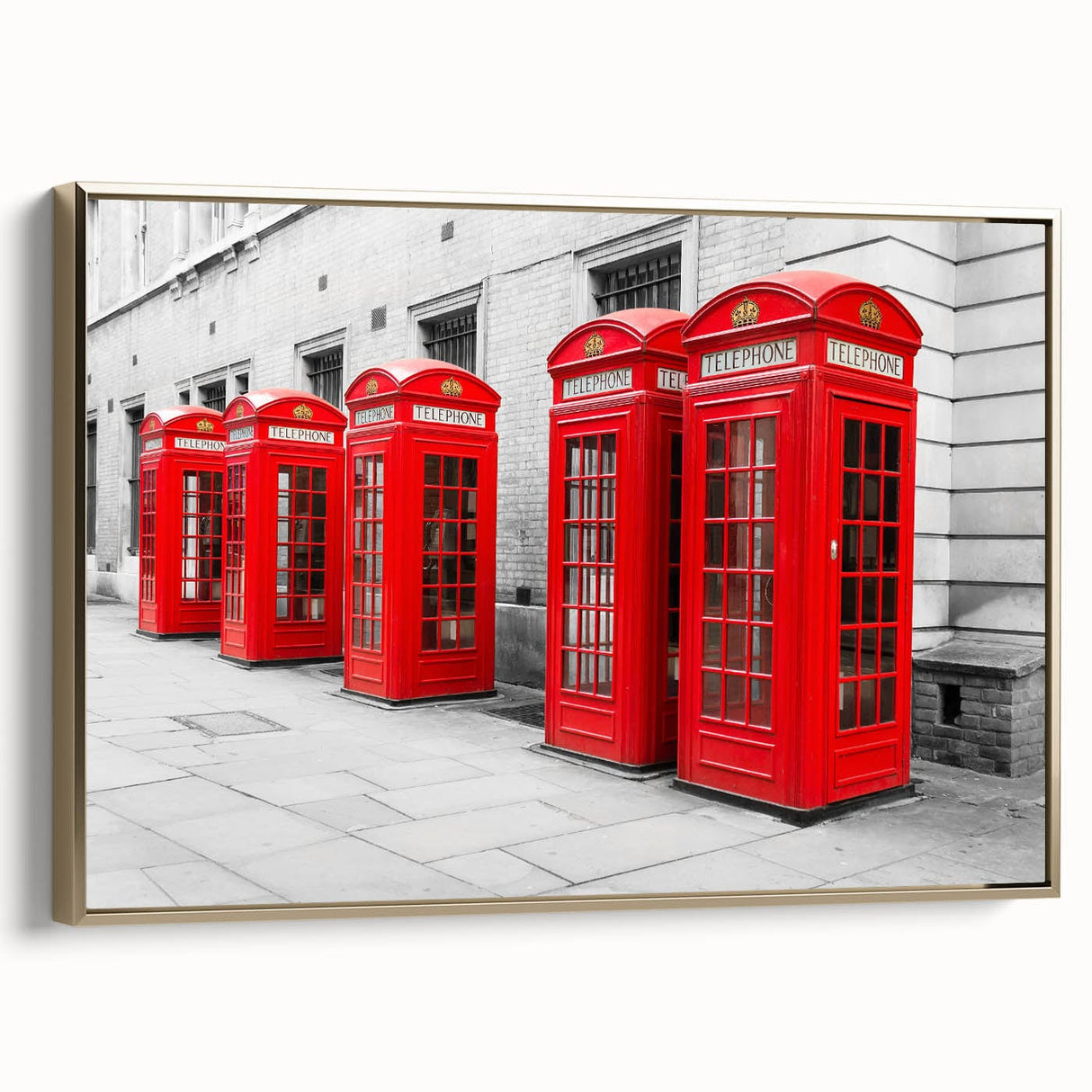 Metropolitan Photography Art – Iconic London Red Telephone Booths