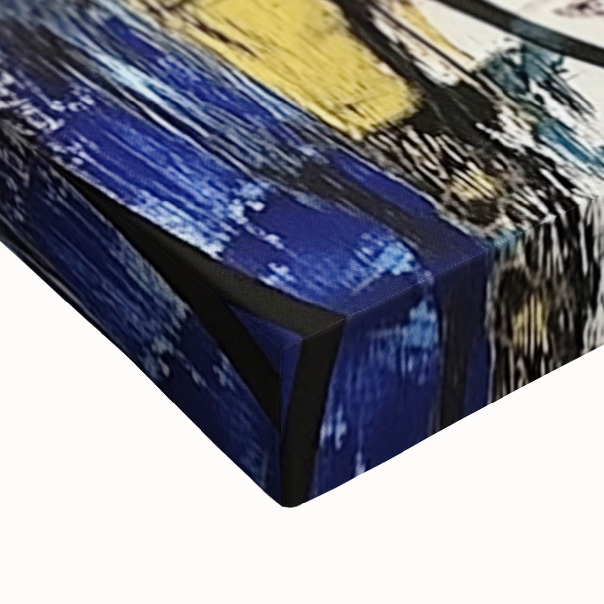 Geometric Abstract Expressionist Wall Art – Modern Canvas Print