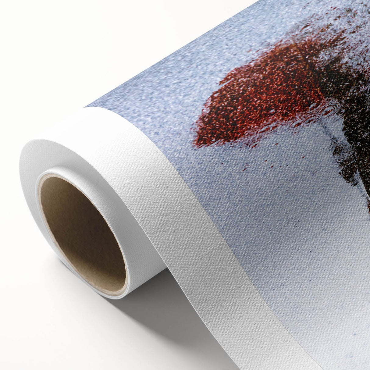 Urban Scenery Wall Art – Contemporary Rain Reflection Photography