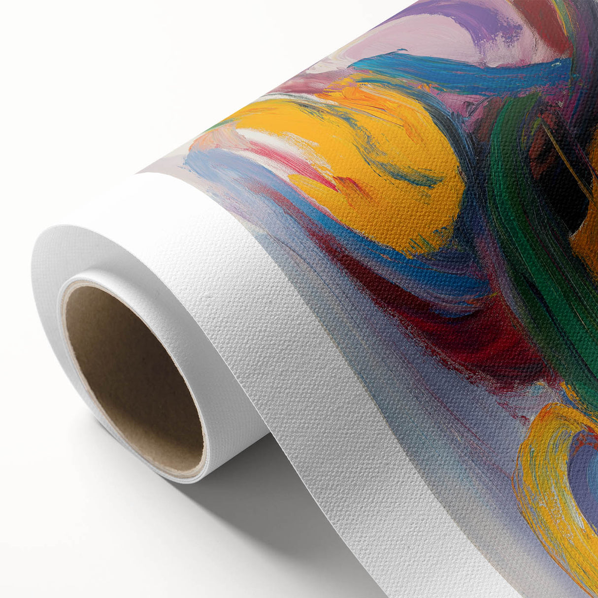 Vibrant Abstract Expressionist Wall Art – Bold Colorful Canvas