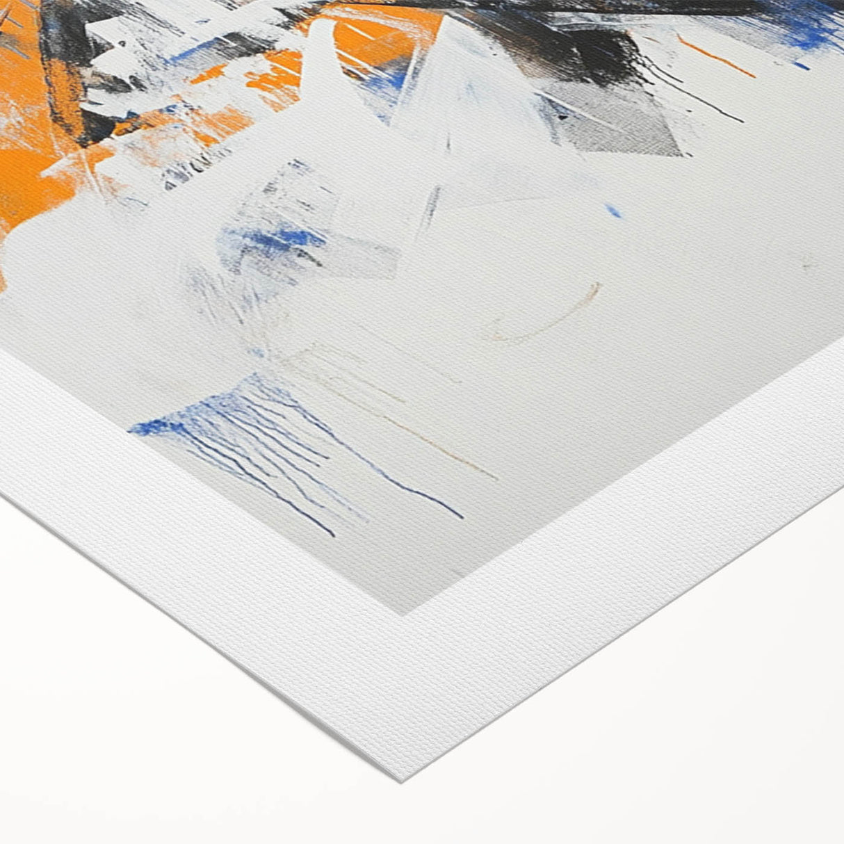 Edgy Abstract Expressionist Wall Art – Modern Dynamic Canvas