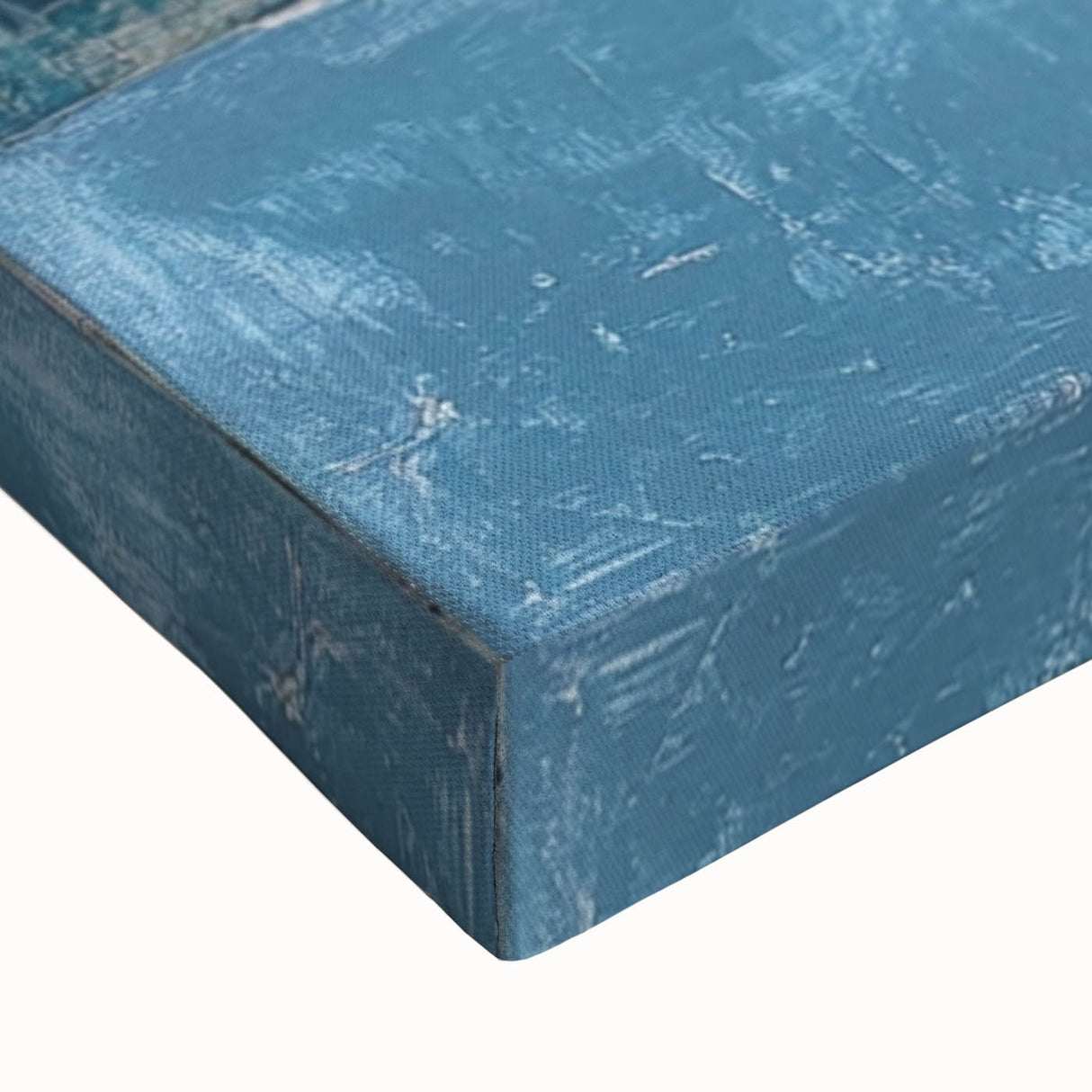 Geometric Abstract Expressionist Wall Art – Textured Modern Canvas