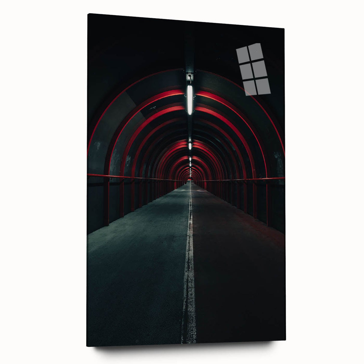 Urban Architectural Wall Art – Vibrant Cityscape Canvas Print