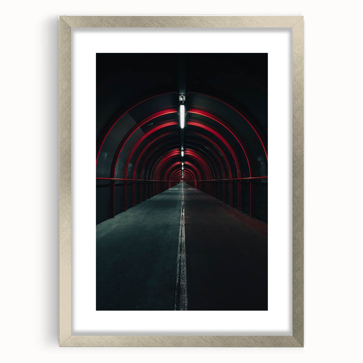 Urban Architectural Wall Art – Vibrant Cityscape Canvas Print