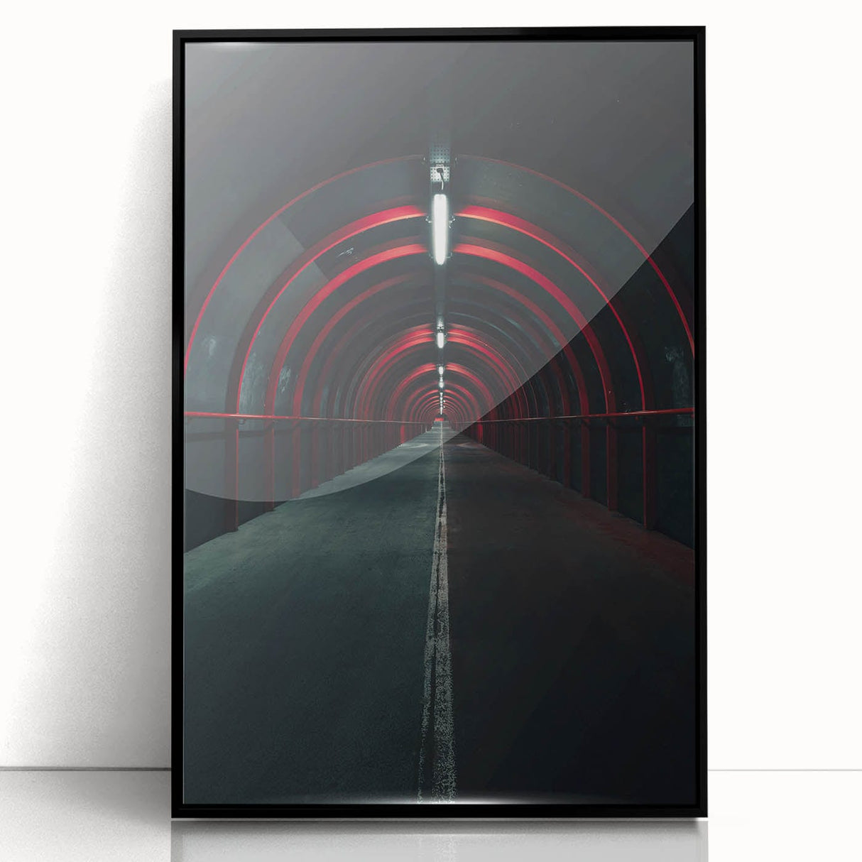 Urban Architectural Wall Art – Vibrant Cityscape Canvas Print