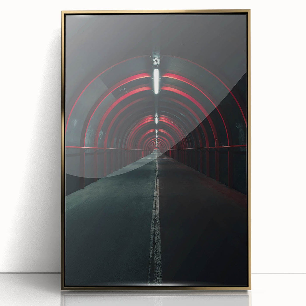 Urban Architectural Wall Art – Vibrant Cityscape Canvas Print