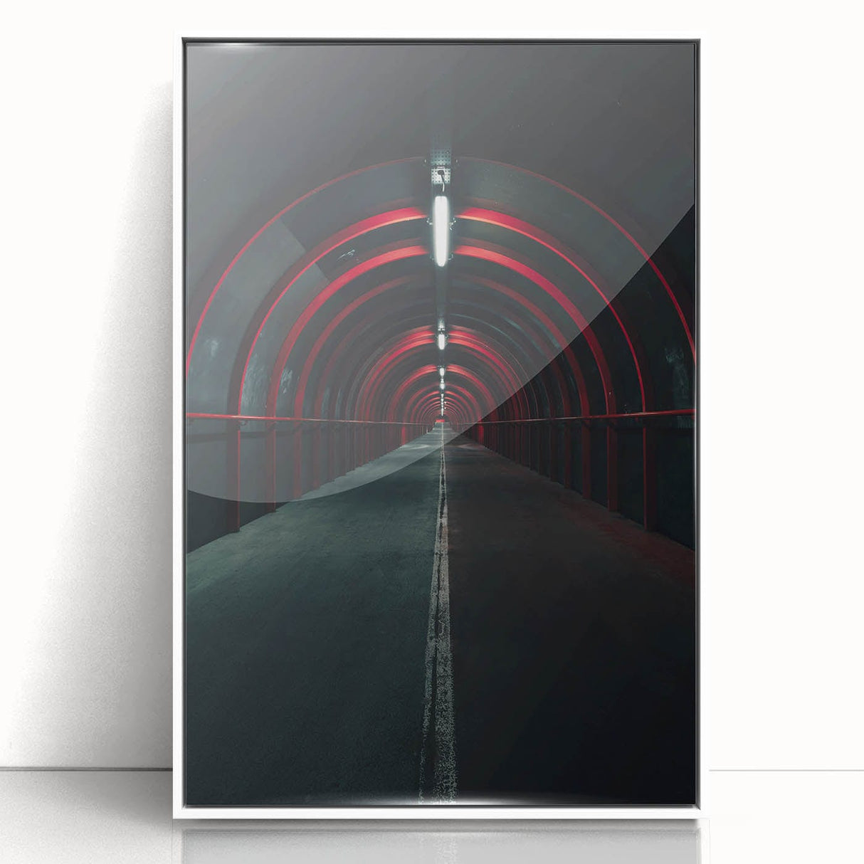 Urban Architectural Wall Art – Vibrant Cityscape Canvas Print