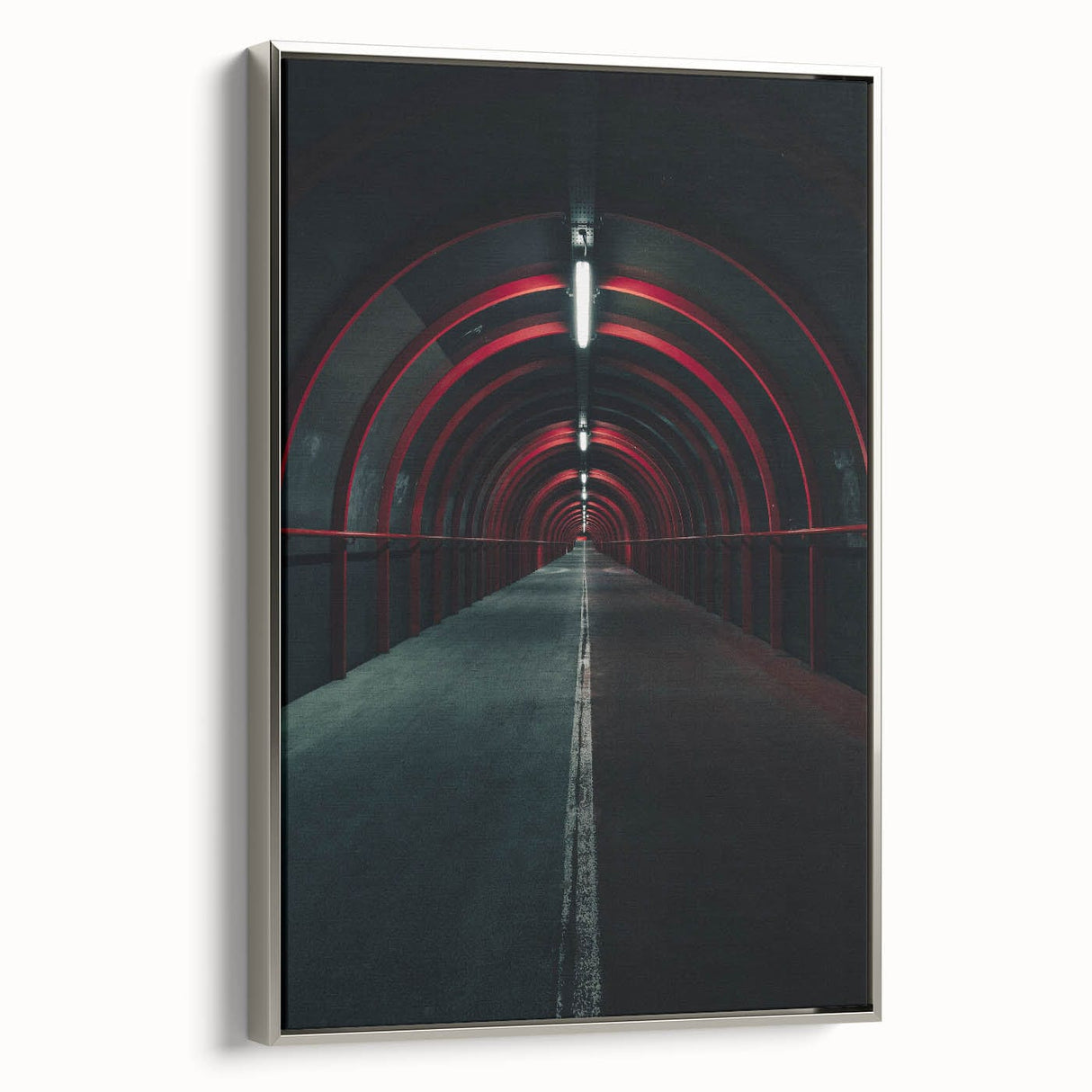 Urban Architectural Wall Art – Vibrant Cityscape Canvas Print