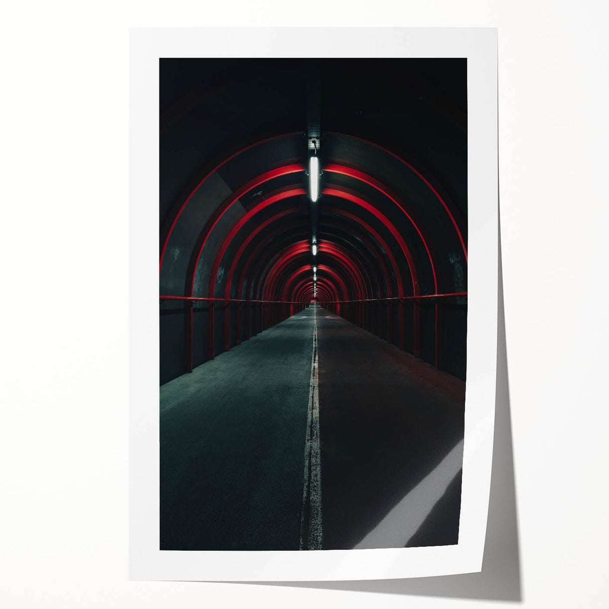 Urban Architectural Wall Art – Vibrant Cityscape Canvas Print