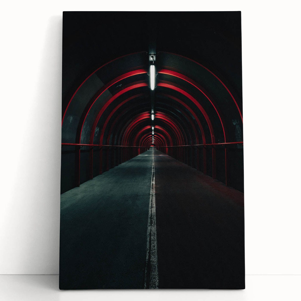 Urban Architectural Wall Art – Vibrant Cityscape Canvas Print