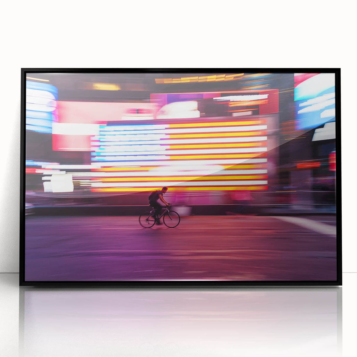 Urban Scenery Wall Art – Vibrant Cityscape Photography Print