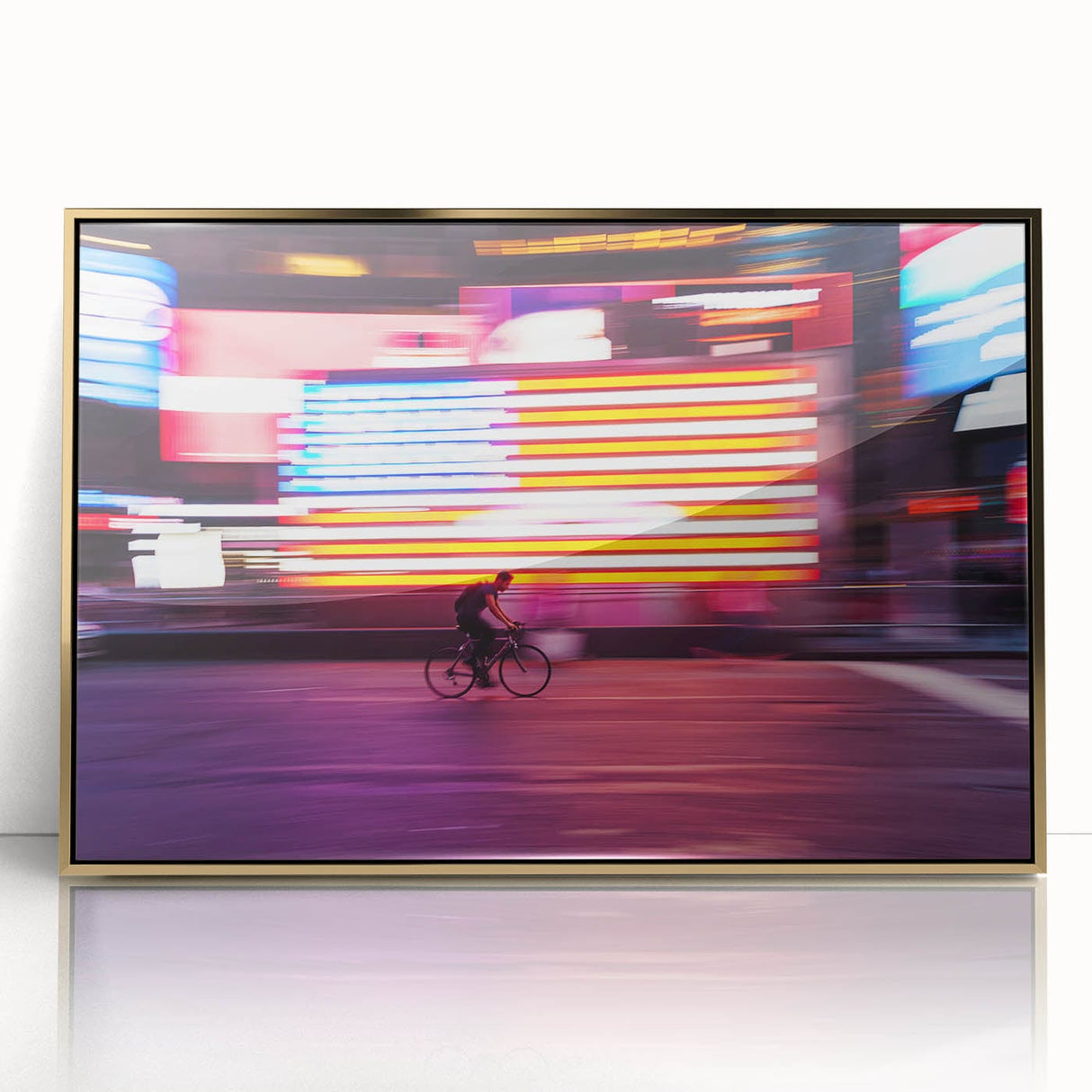 Urban Scenery Wall Art – Vibrant Cityscape Photography Print