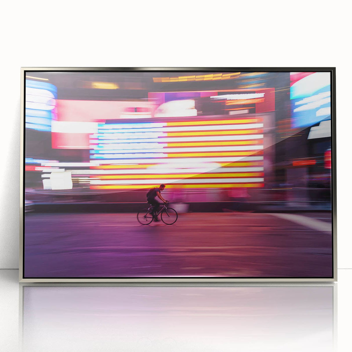 Urban Scenery Wall Art – Vibrant Cityscape Photography Print