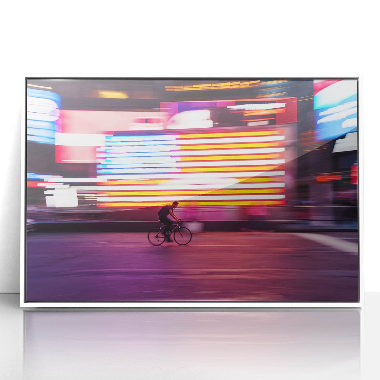 Urban Scenery Wall Art – Vibrant Cityscape Photography Print