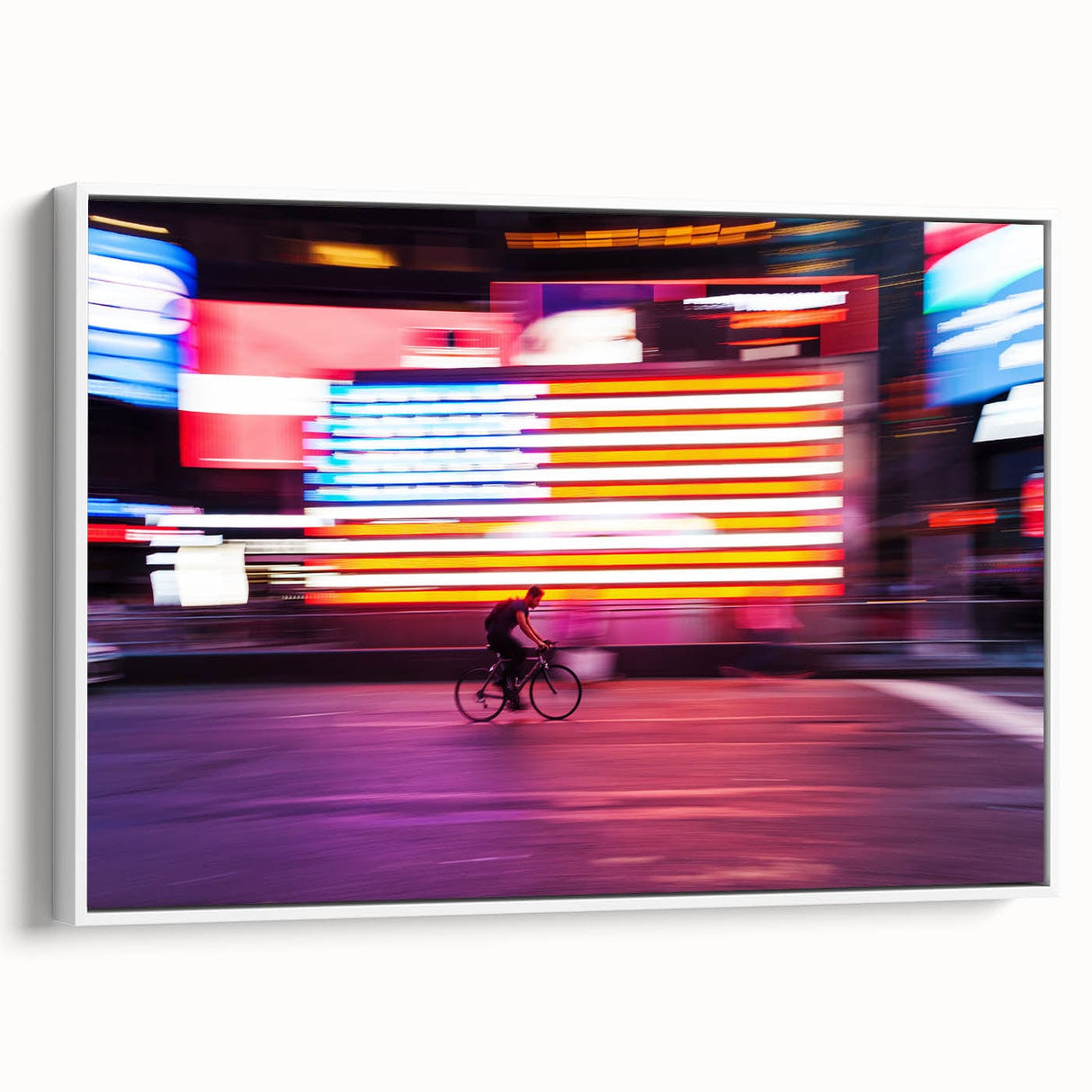 Urban Scenery Wall Art – Vibrant Cityscape Photography Print
