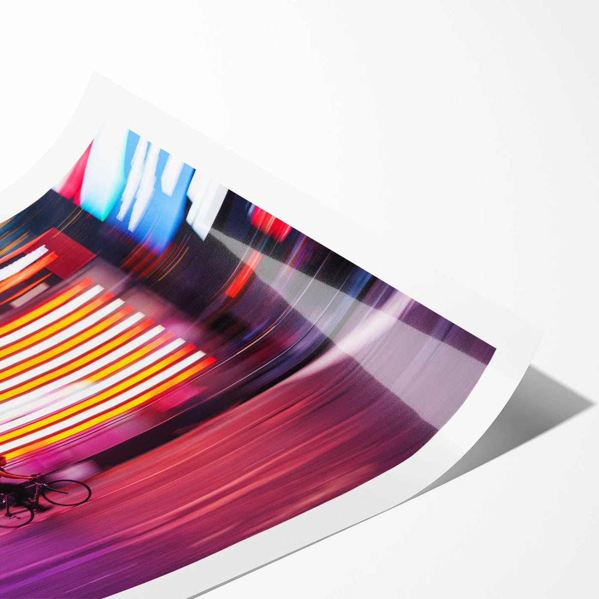 Urban Scenery Wall Art – Vibrant Cityscape Photography Print