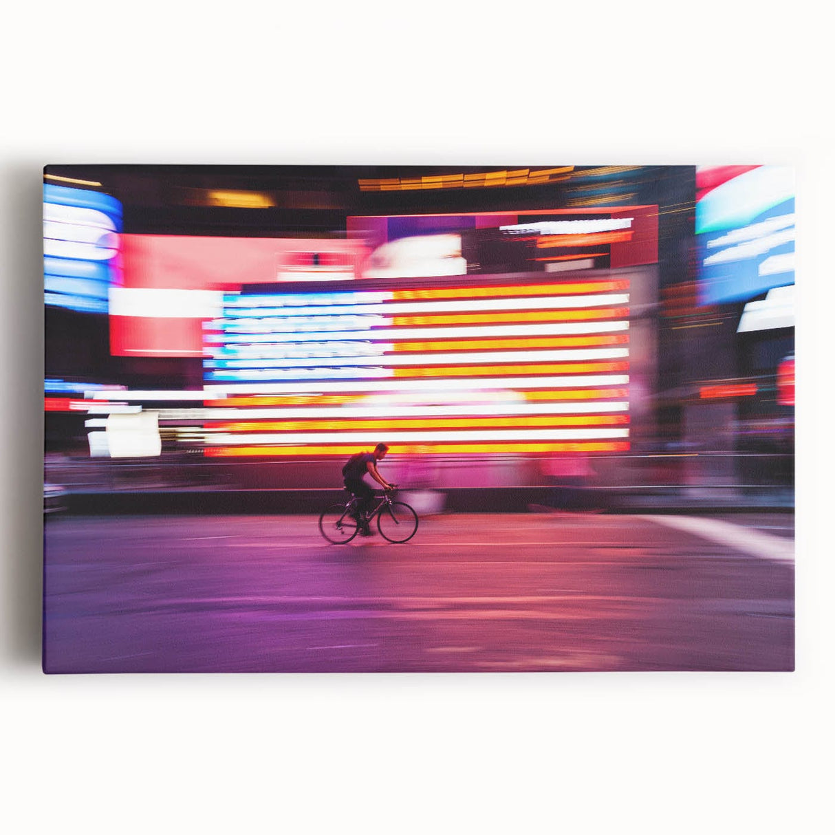 Urban Scenery Wall Art – Vibrant Cityscape Photography Print