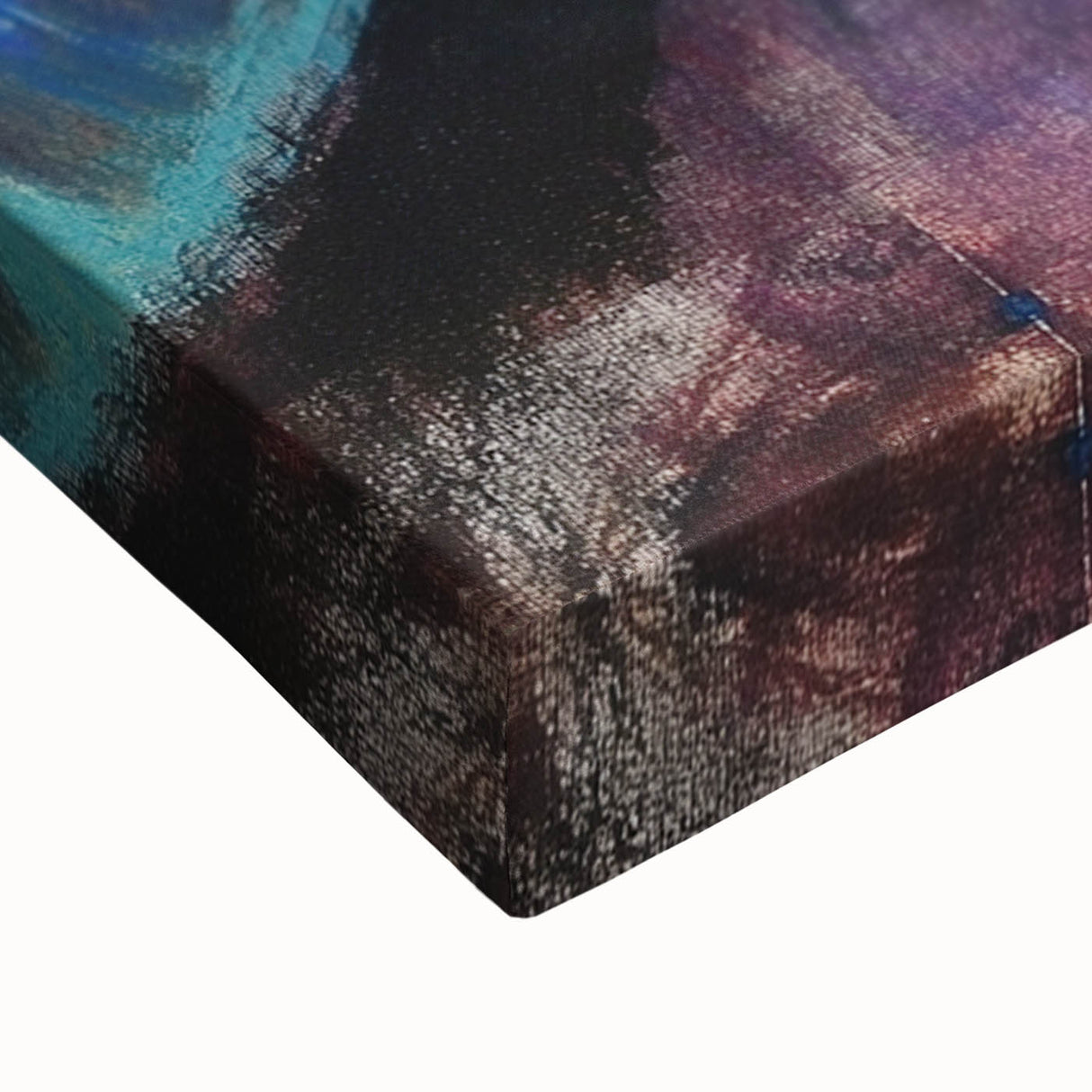 Vibrant Abstract Expressionist Wall Art – Multicolor Canvas Print