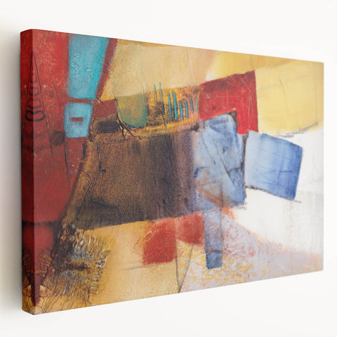 Earthen Harmony Abstracts – Modern Earth Tone Abstract Wall Art