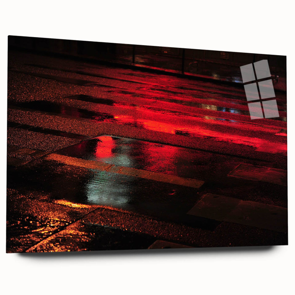 Urban Scenery Wall Art - Vibrant Cityscape Photography Print
