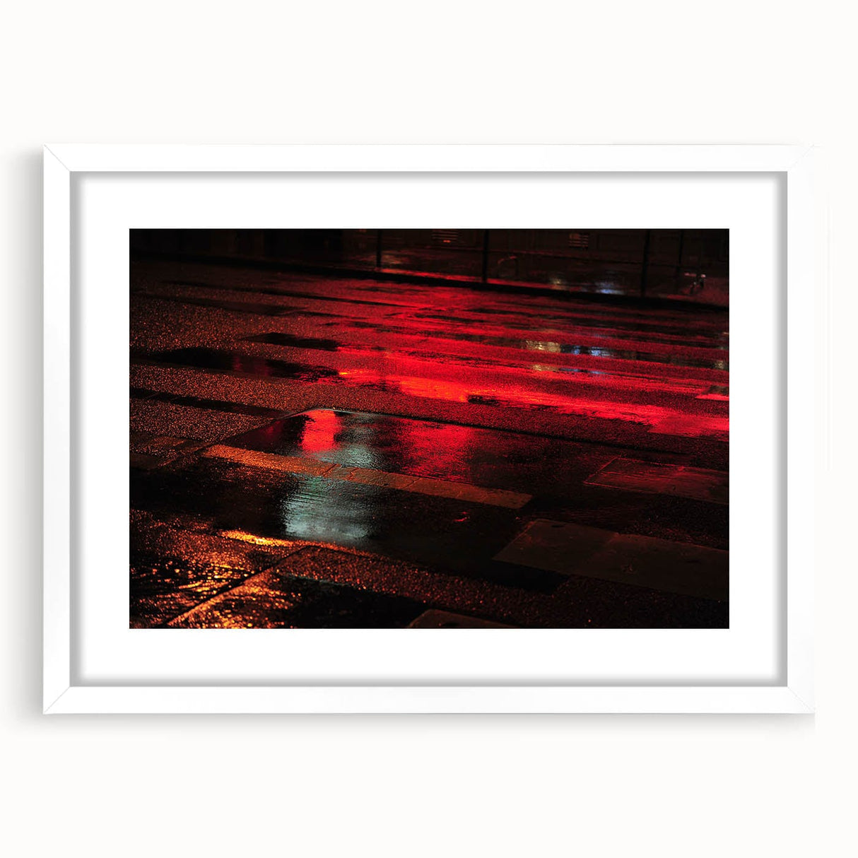 Urban Scenery Wall Art - Vibrant Cityscape Photography Print