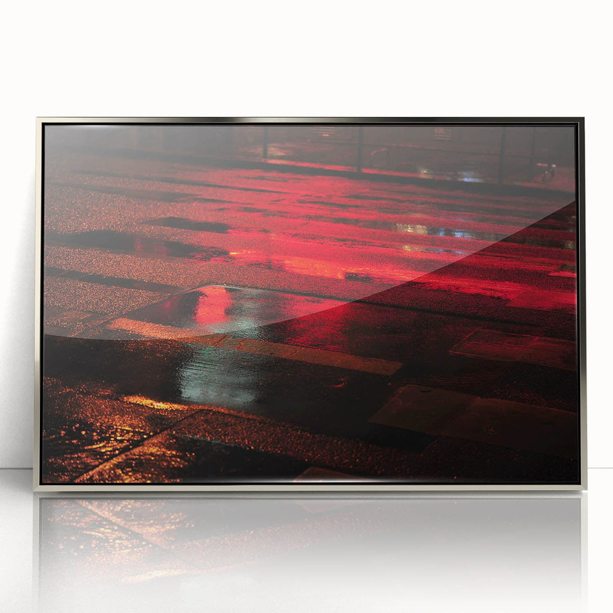 Urban Scenery Wall Art - Vibrant Cityscape Photography Print