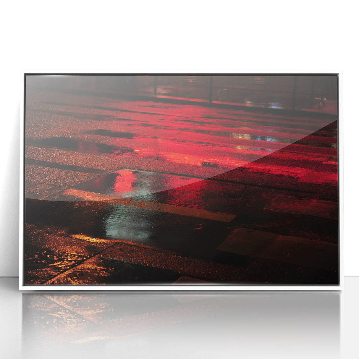 Urban Scenery Wall Art - Vibrant Cityscape Photography Print