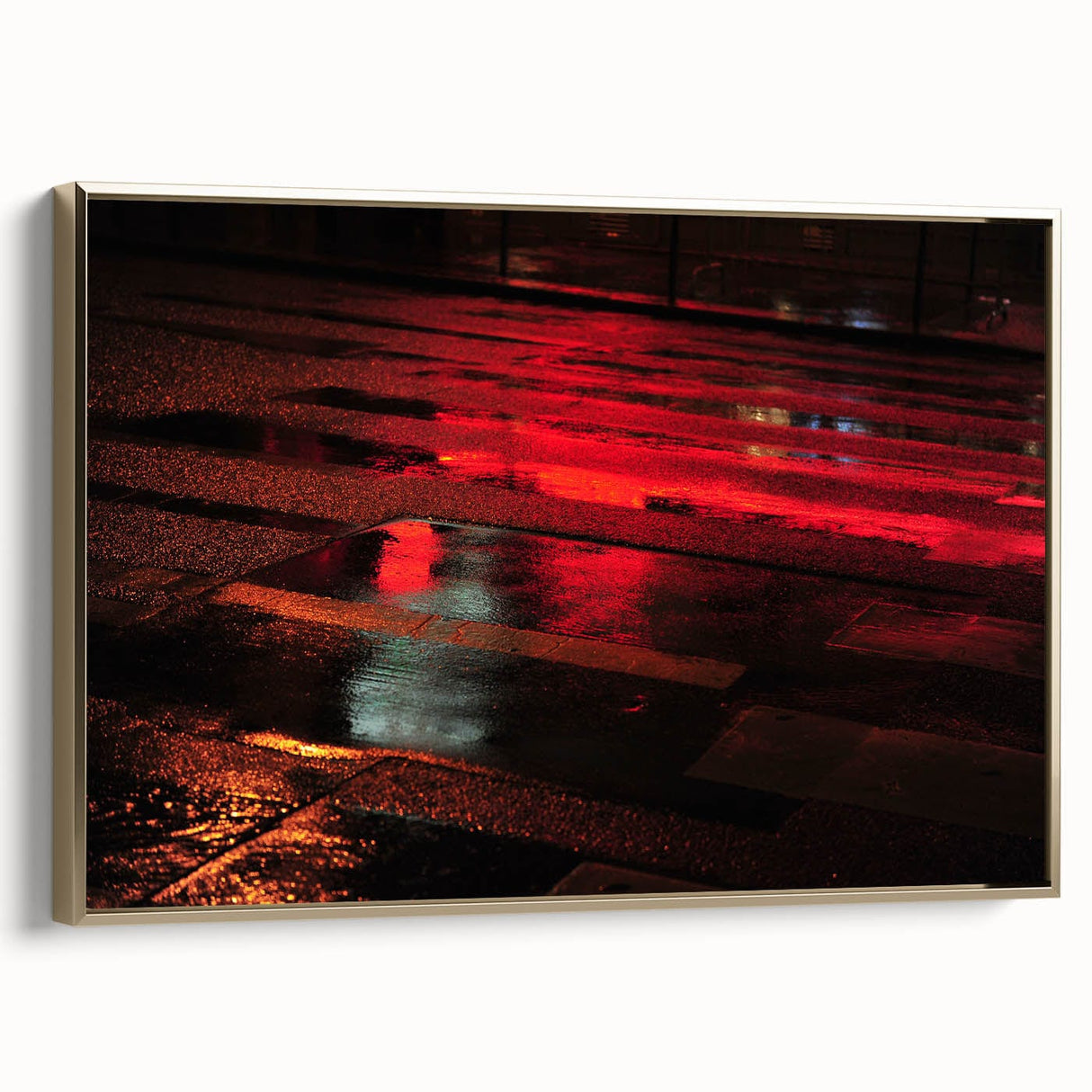 Urban Scenery Wall Art - Vibrant Cityscape Photography Print