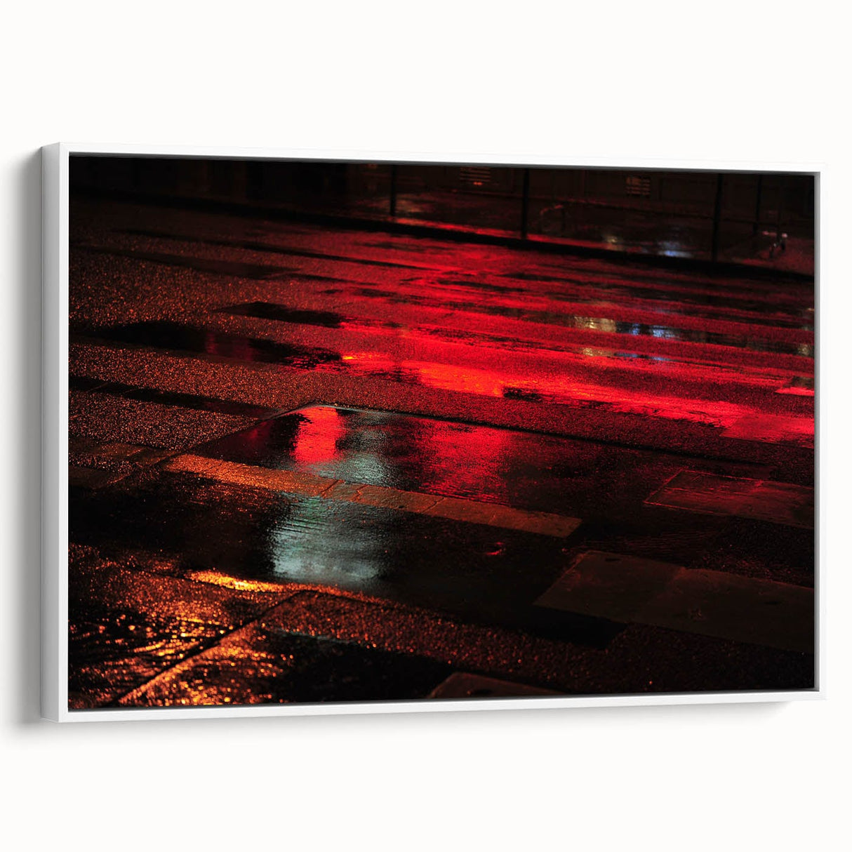Urban Scenery Wall Art - Vibrant Cityscape Photography Print
