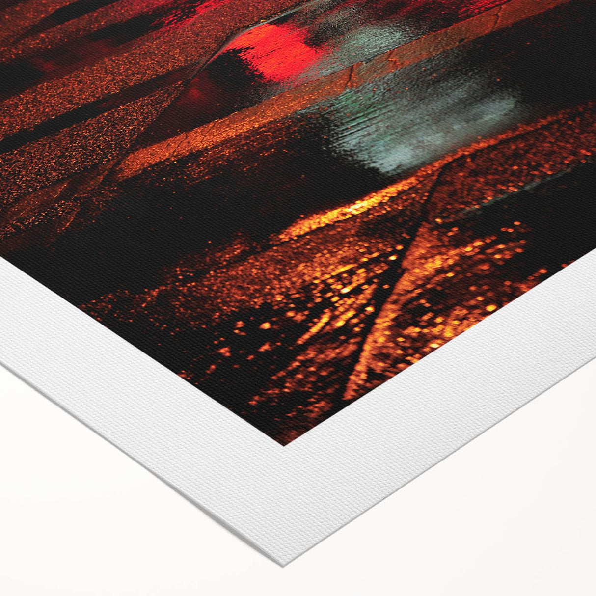 Urban Scenery Wall Art - Vibrant Cityscape Photography Print