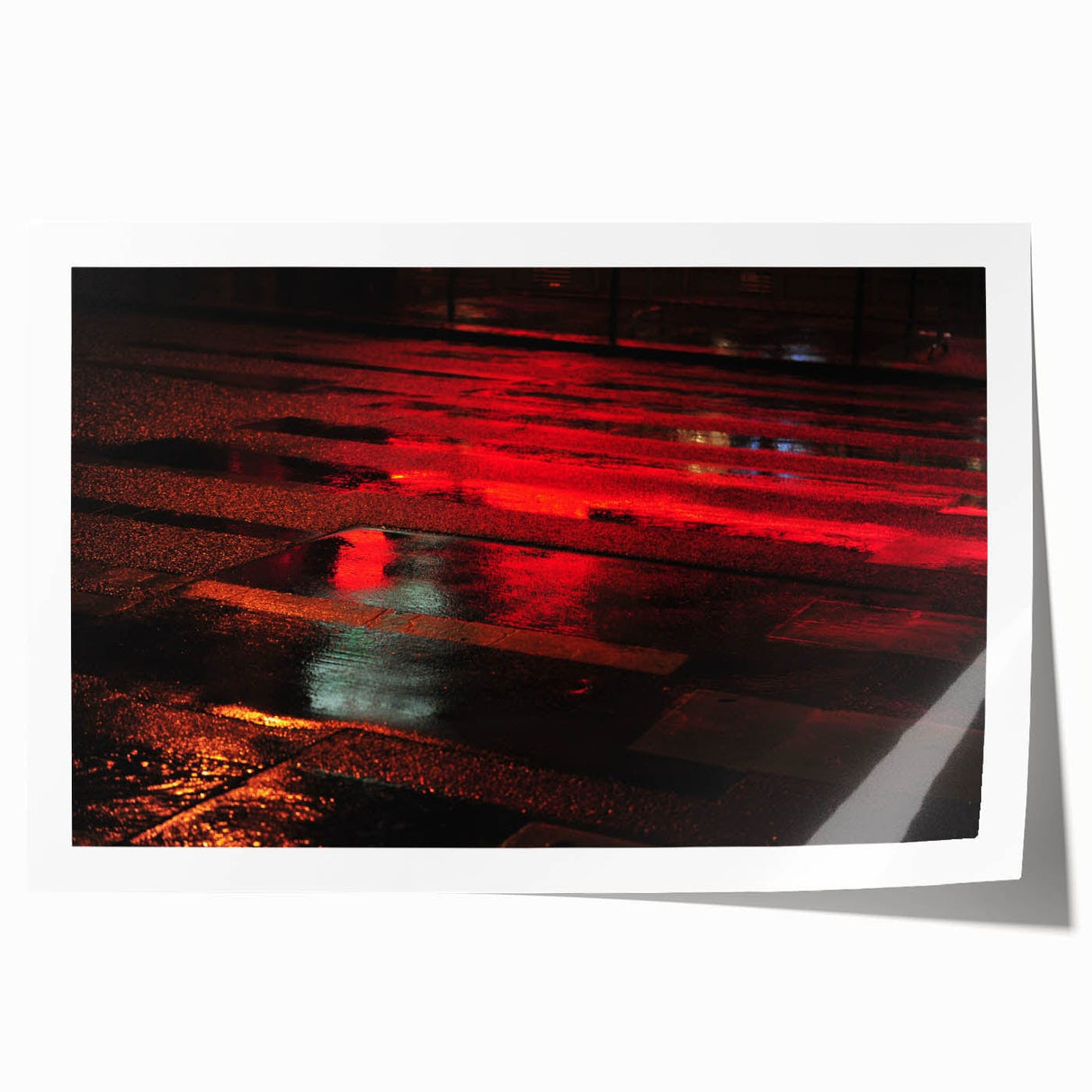 Urban Scenery Wall Art - Vibrant Cityscape Photography Print