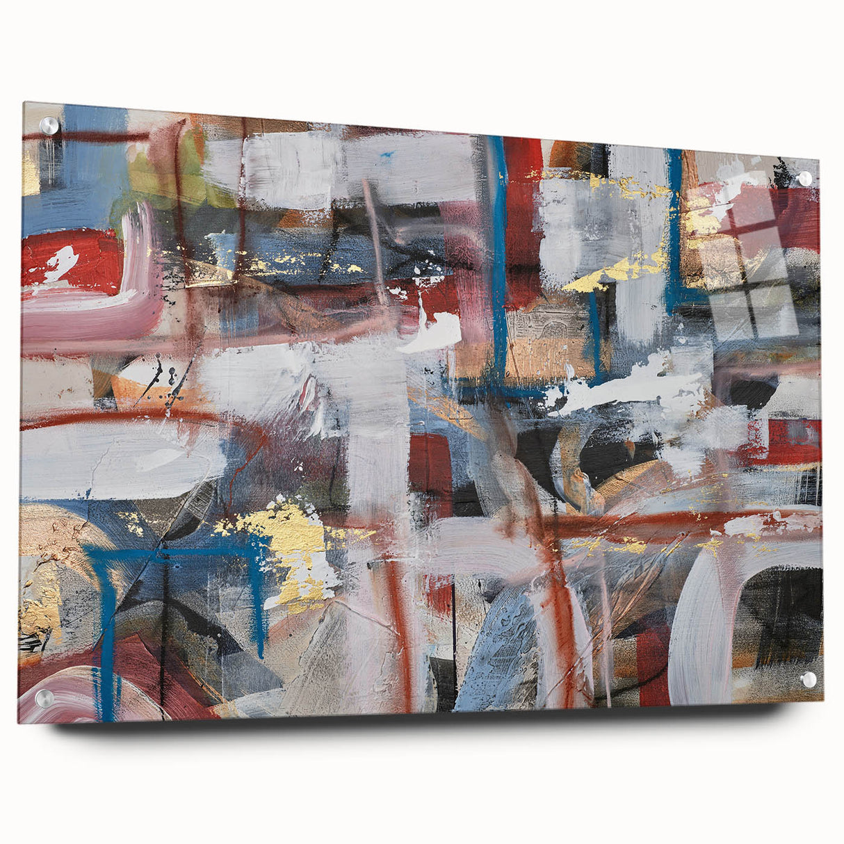 Large Modern Art Pieces - Multicolor Abstract Canvas Print