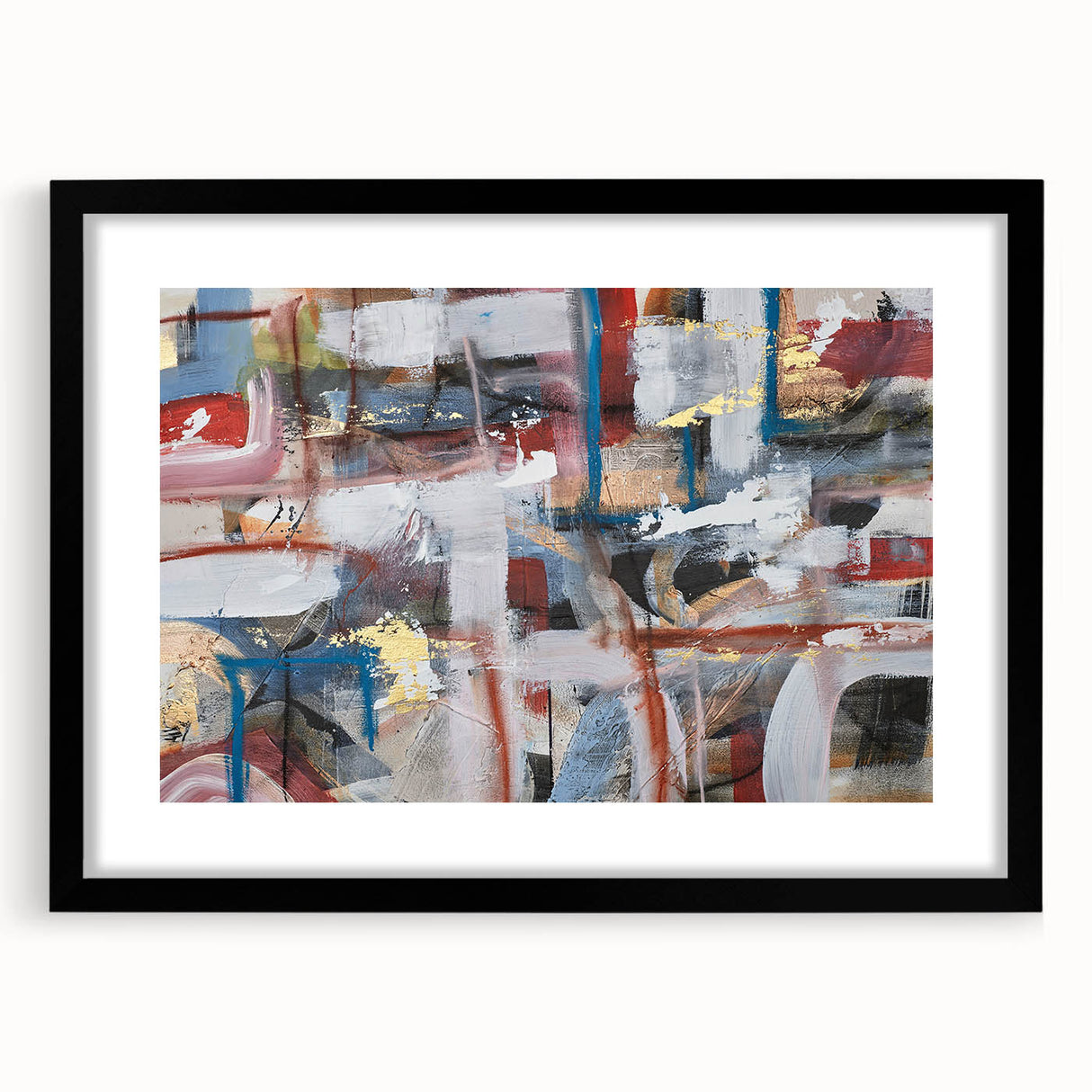 Large Modern Art Pieces - Multicolor Abstract Canvas Print