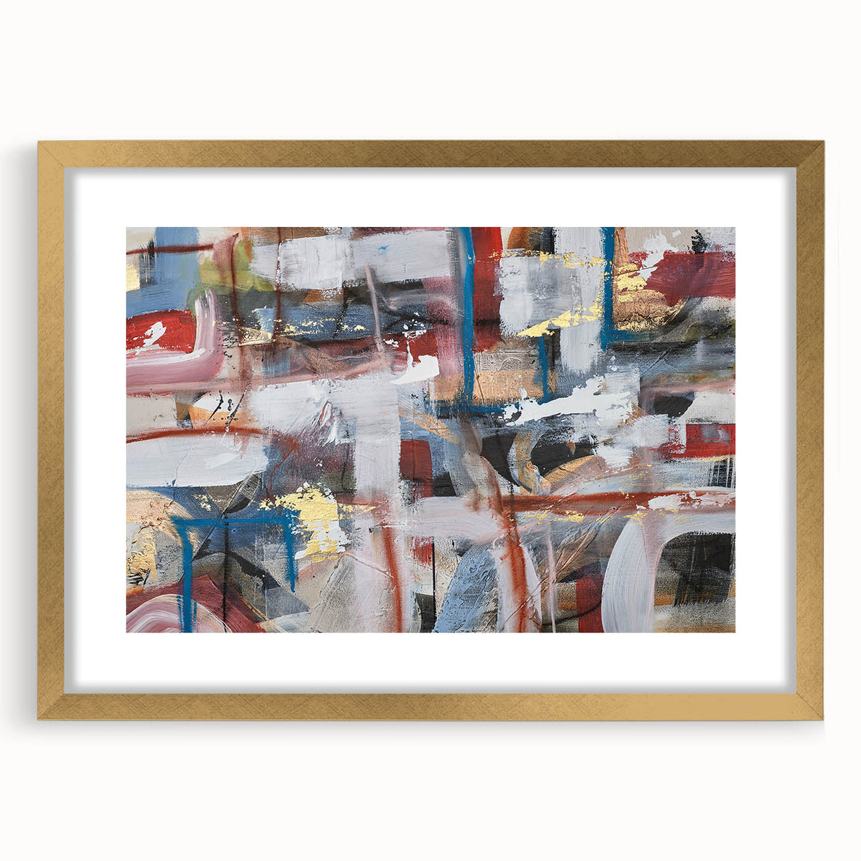 Large Modern Art Pieces - Multicolor Abstract Canvas Print