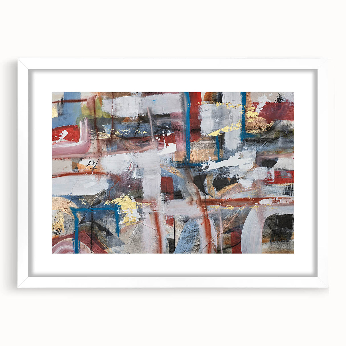 Large Modern Art Pieces - Multicolor Abstract Canvas Print