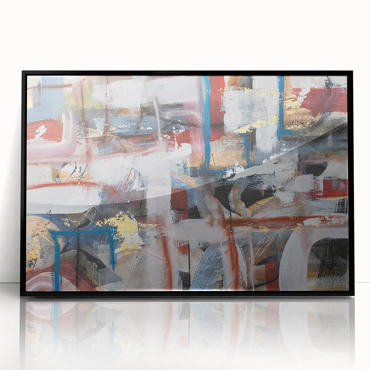 Large Modern Art Pieces - Multicolor Abstract Canvas Print