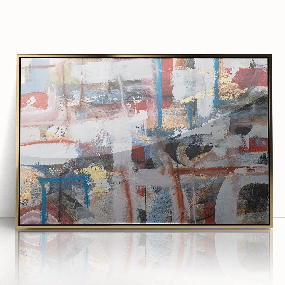 Large Modern Art Pieces - Multicolor Abstract Canvas Print