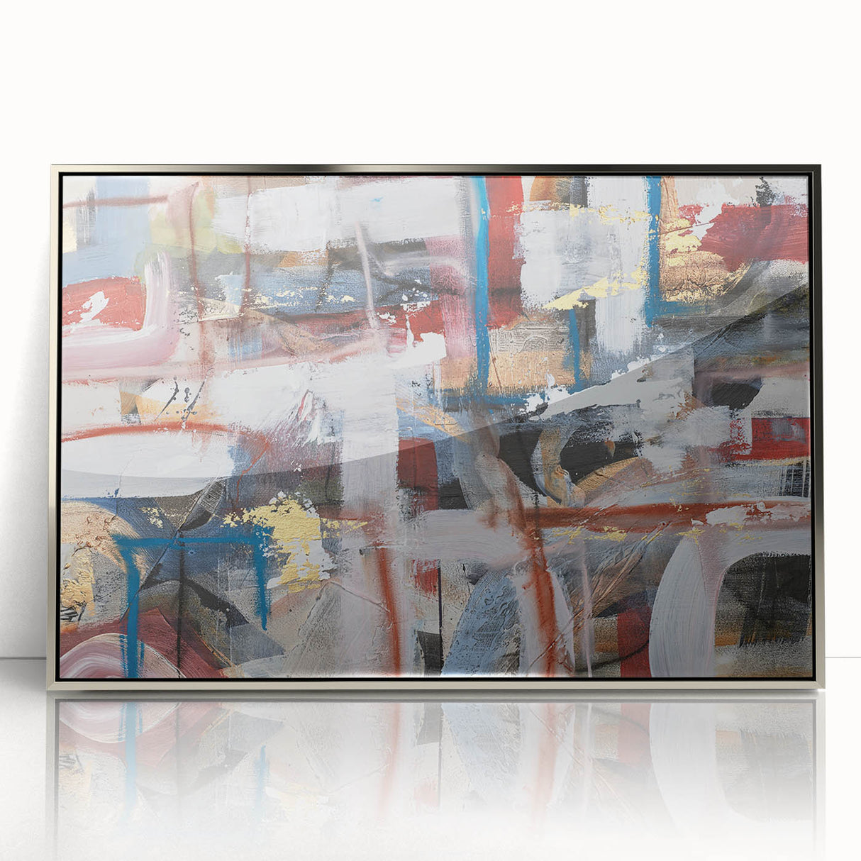Large Modern Art Pieces - Multicolor Abstract Canvas Print