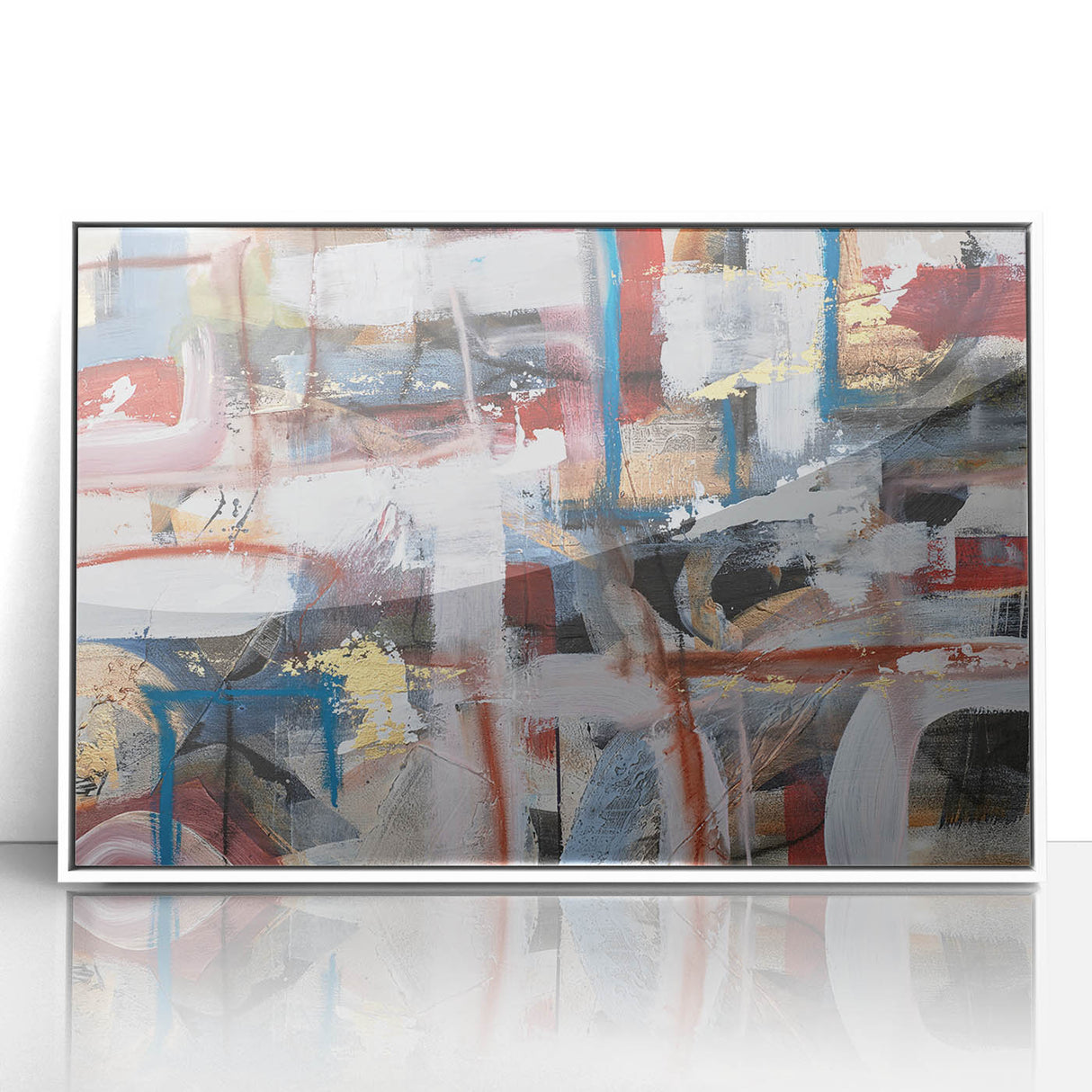 Large Modern Art Pieces - Multicolor Abstract Canvas Print