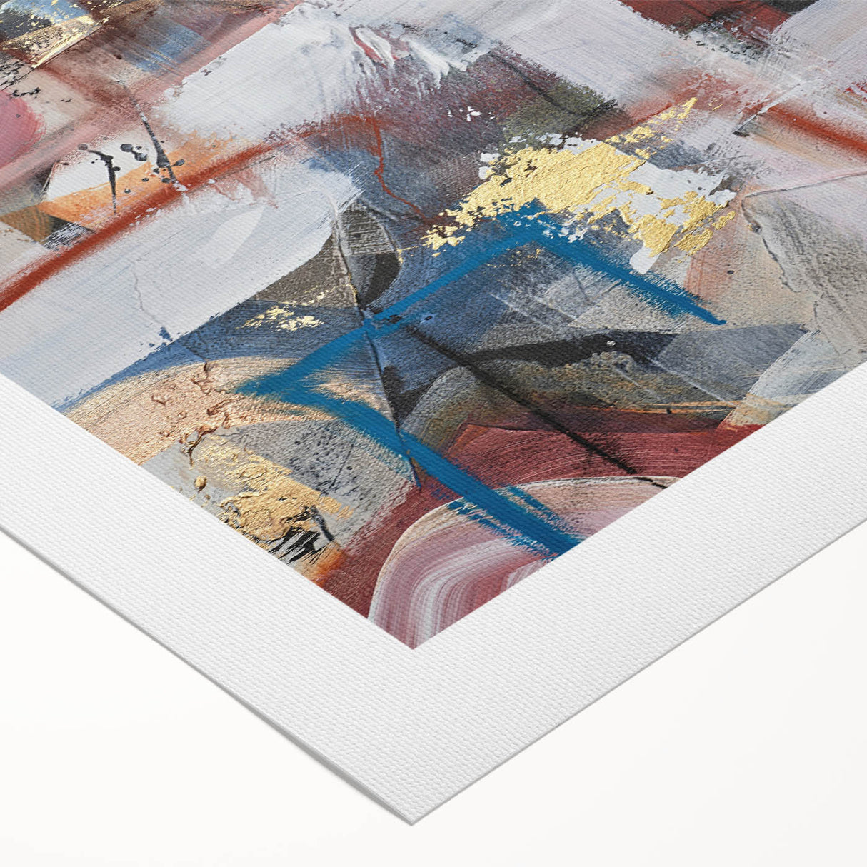 Large Modern Art Pieces - Multicolor Abstract Canvas Print