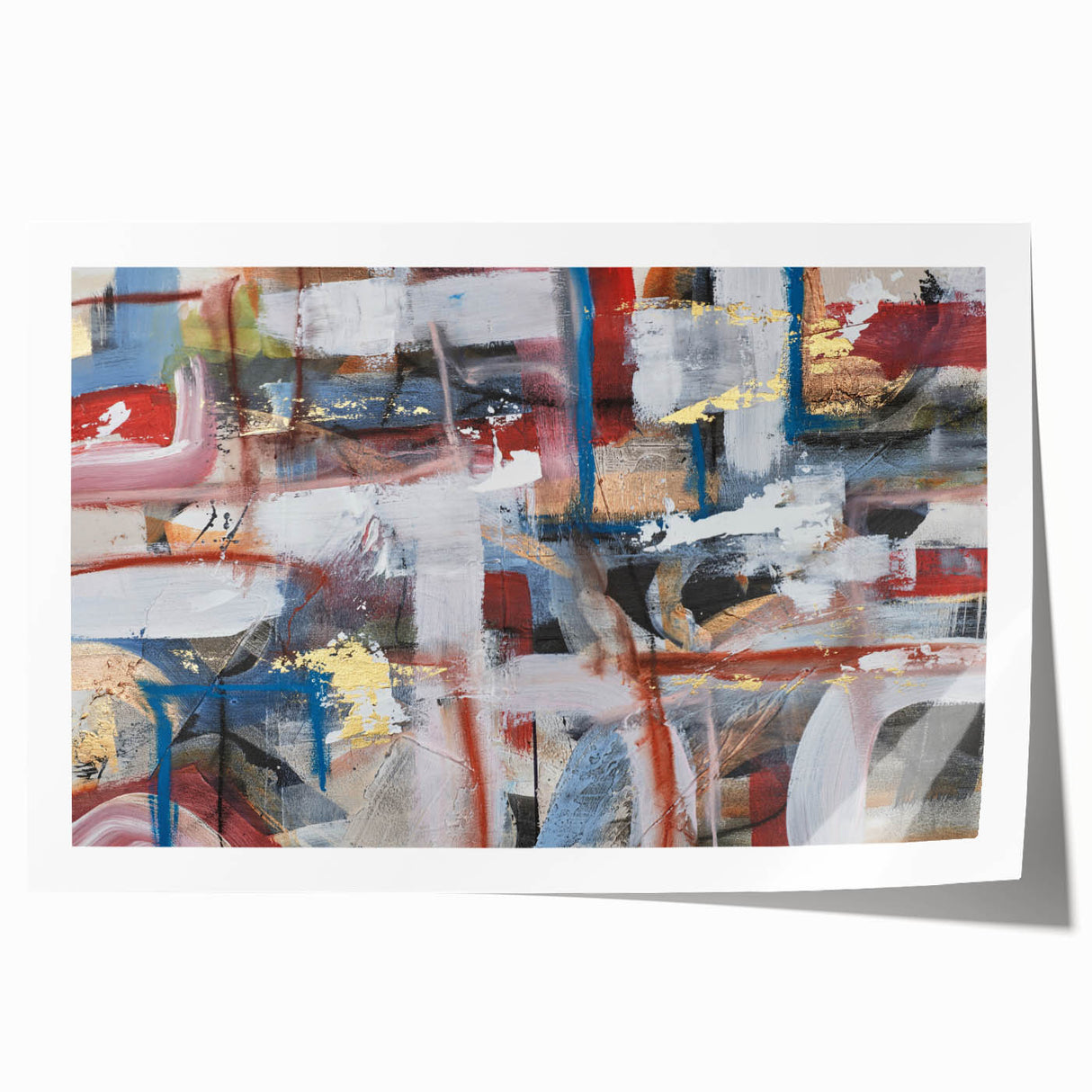 Large Modern Art Pieces - Multicolor Abstract Canvas Print