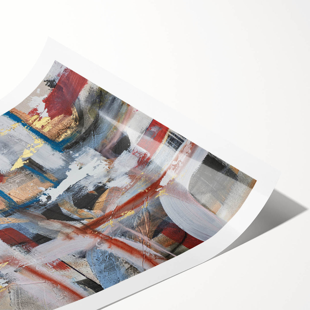 Large Modern Art Pieces - Multicolor Abstract Canvas Print