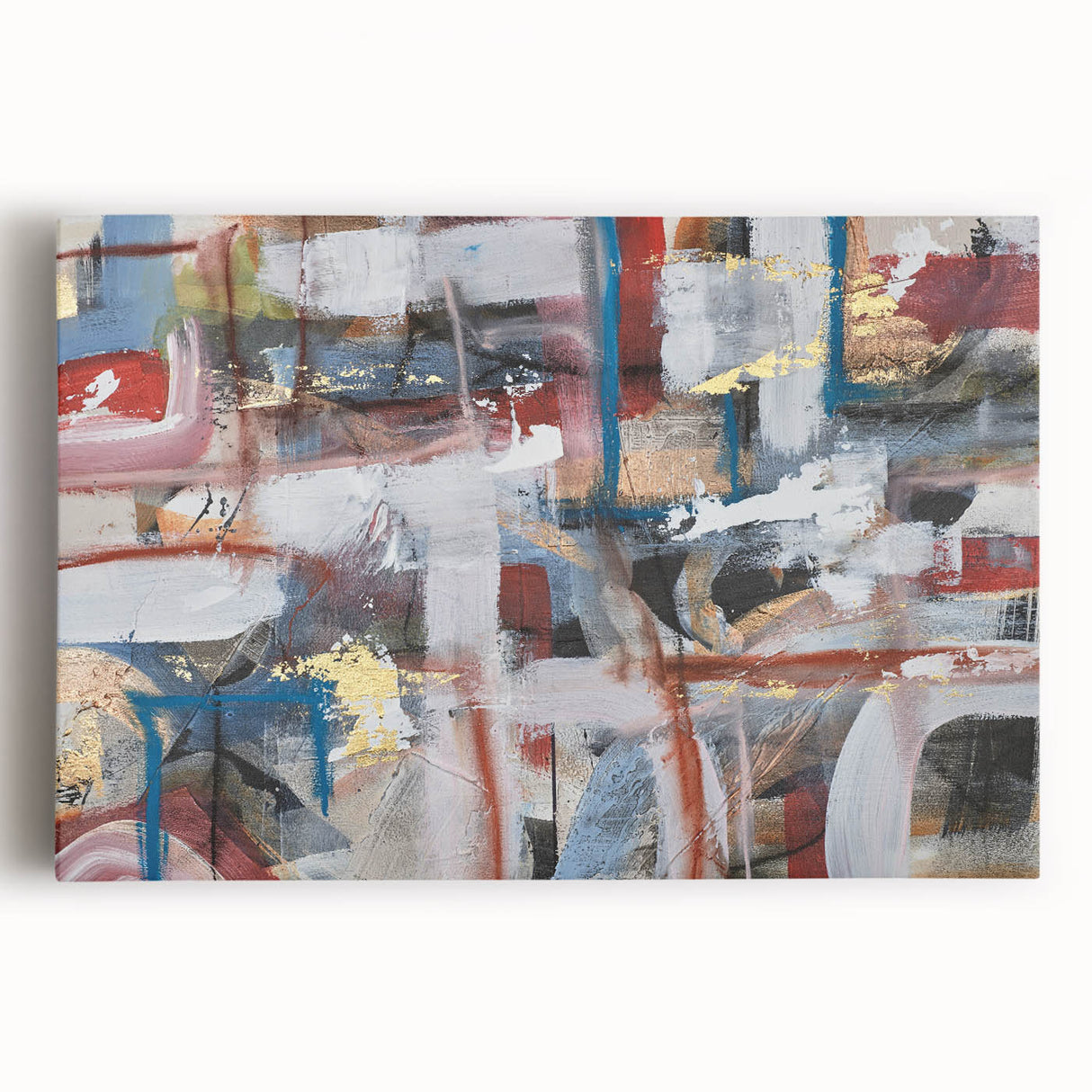 Large Modern Art Pieces - Multicolor Abstract Canvas Print